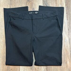 Old Navy High-Rise Black Pixie Flare Pants